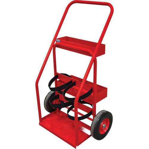 Hot Works Fire Prevention Cart, Semi-Pneumatic Wheels, 17.75" W x 8.9" L Base, 100 lbs. Distribution Industrielle GC
