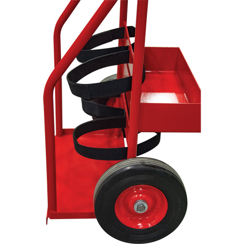 Hot Works Fire Prevention Cart, Semi-Pneumatic Wheels, 17.75" W x 8.9" L Base, 100 lbs. Distribution Industrielle GC