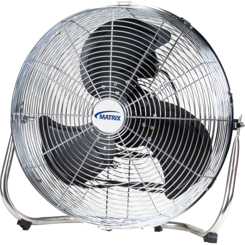 Ventilateur sur pied haute vitesse, 3 vitesses, 18" Diam&egrave;tre Distribution Industrielle GC