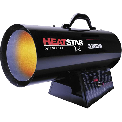 Contractor Series Forced Air Heater, Fan, Propane, 35000 BTU/H Distribution Industrielle GC