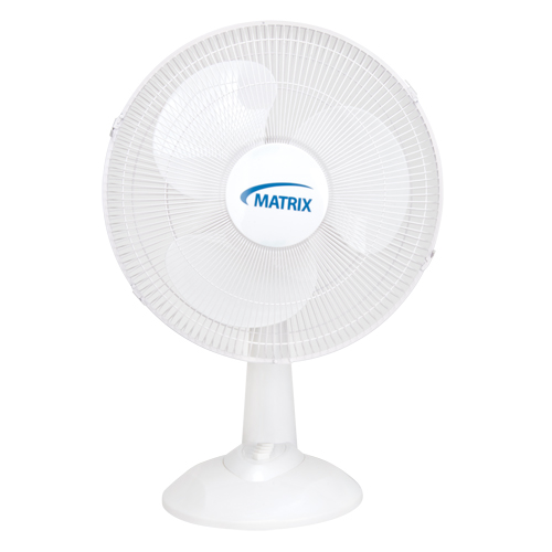 Oscillating Desk Fan with Push Buttons, 16" Diameter, 3 Speeds Distribution Industrielle GC