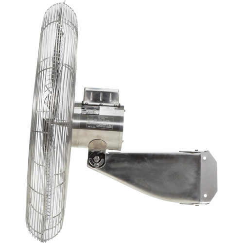 Stainless Steel Food Service Washdown Air Circulating Fans, Industrial, 1 Speed, 20" Diameter Distribution Industrielle GC