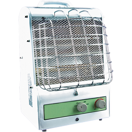 Portable Utility Heater, Fan/Radiant Heat, Electric, 5120 Distribution Industrielle GC