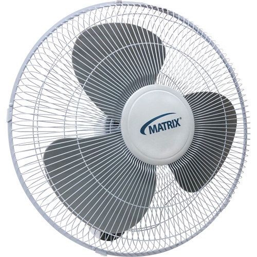 Ventilateur mural oscillant, Commercial, 3 vitesses, Diam&egrave;tre de 16" Distribution Industrielle GC