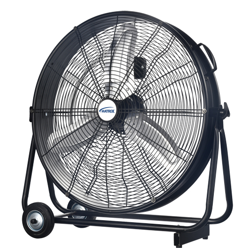 Ventilateur l&eacute;ger mince &agrave; entraînement direct pour usage industriel, Industriel, 3 vitesses, Diam&egrave;tre de 24" Distribution Industrielle GC