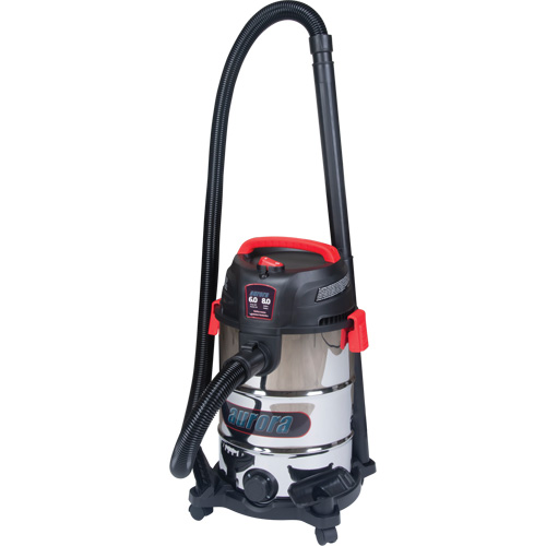 Aspirateur, Secs-humides, 6 CV, 8 gal. US (30,3 litres) Distribution Industrielle GC