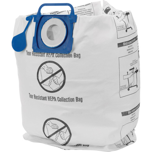 V&eacute;ritables sacs filtrants HEPA r&eacute;sistants aux d&eacute;chirures, 5 - 10 gal. US Distribution Industrielle GC