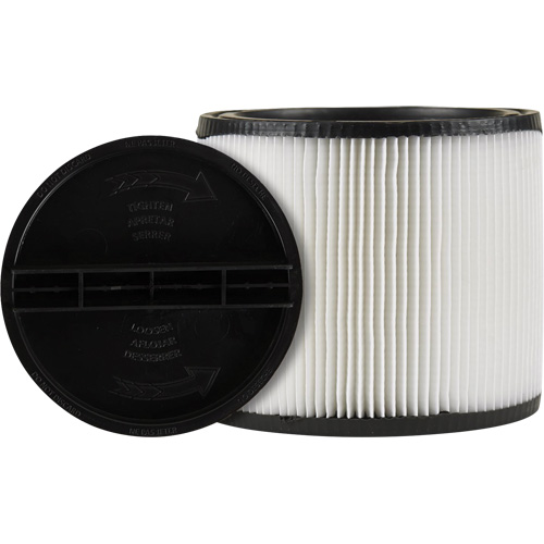 Vacuum Filter, Cartridge, Fits 5 US gal. Distribution Industrielle GC