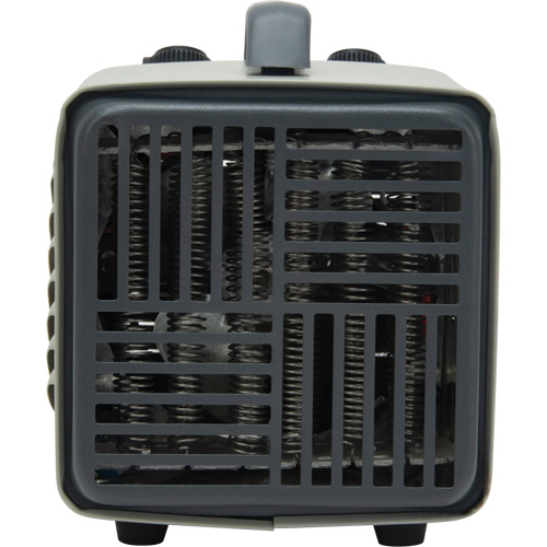 Radiateur portatif m&eacute;tallique datelier avec thermostat, Soufflant, &eacute;lectrique Distribution Industrielle GC