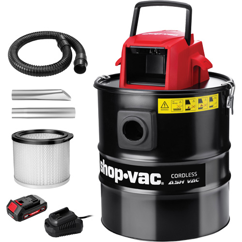 Cordless Ash Vacuum, 20 V, 5 gal. Capacity Distribution Industrielle GC