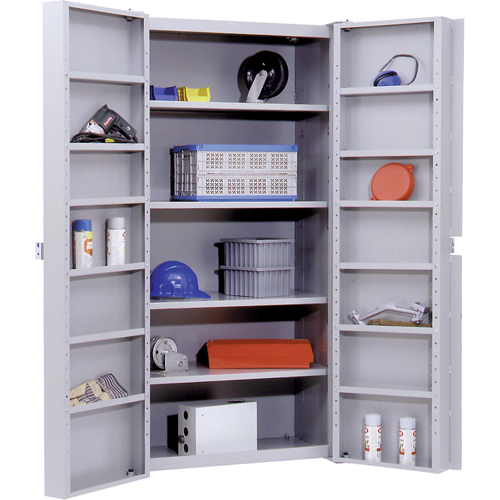 Deep Door Storage Cabinet, 38" W x 24" D x 72" H, 4 Shelves Distribution Industrielle GC