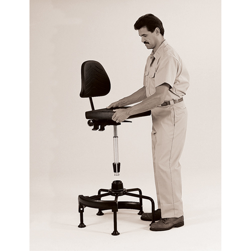 Industrial Stool, Stationary, Adjustable Height, 250 lbs. Capacity Distribution Industrielle GC