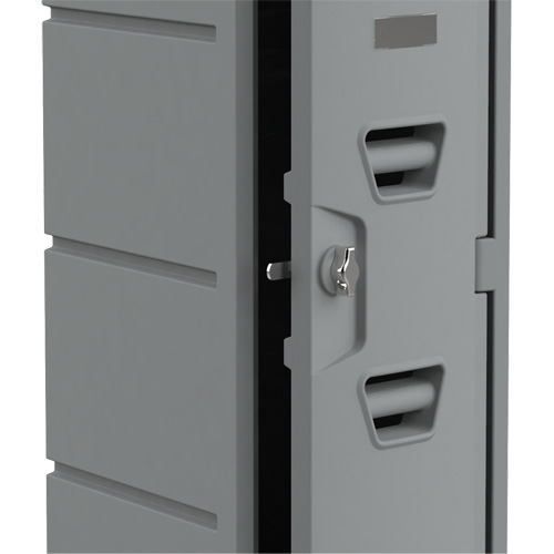 Casier, 12" x 15" x 36", Gris, Assembl&eacute; Distribution Industrielle GC