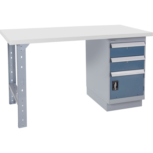 Pre-Designed Workbench, 72" W x 30" D x 34" H, 2500 lbs. Capacity Distribution Industrielle GC
