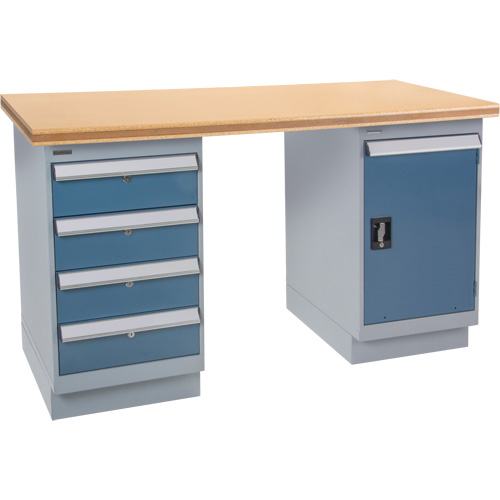 Pre-Designed Workbench, 72" W x 36" D x 34" H, 2500 lbs. Capacity Distribution Industrielle GC