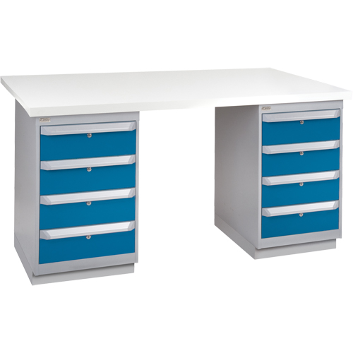 &eacute;tabli pr&eacute;conçu, 72" la x 30" p x 34" h, Capacit&eacute; 2500 lb Distribution Industrielle GC