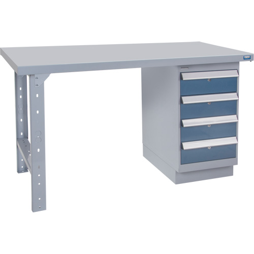 Workbench, 60" W x 36" D x 34" H, 2500 lbs. Capacity Distribution Industrielle GC