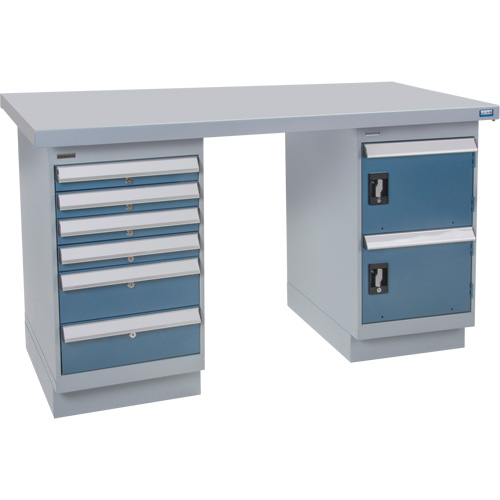 Workbench, 60" W x 36" D x 34" H, 2500 lbs. Capacity Distribution Industrielle GC