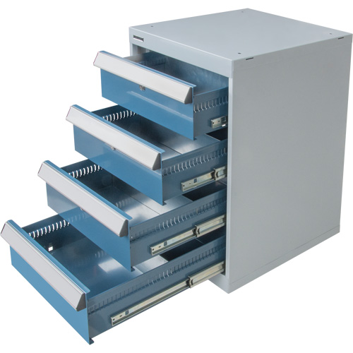 Four-Drawer Pedestal Workbench, 18" W x 21" D x 28" H Distribution Industrielle GC