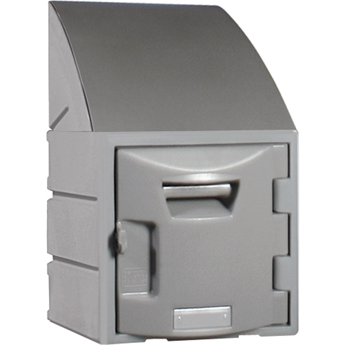 Casier, 12" x 15" x 25", Gris, Assembl&eacute; Distribution Industrielle GC
