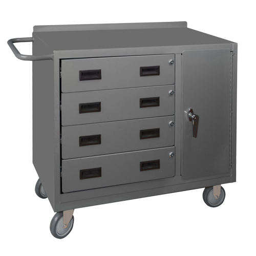 Mobile Workbench Cabinet, Steel Surface Distribution Industrielle GC