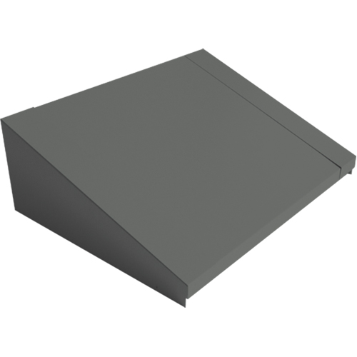 Dessus inclin&eacute; pour casiers robustes enti&egrave;rement soud&eacute; Concorde, Bloc de 2, 18" p x 24" la x 6" ha, Acier Distribution Industrielle GC