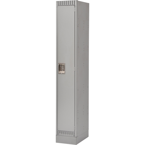 Assembled Lockers, 12" x 18" x 72", Steel, Grey, Rivet (Assembled) Distribution Industrielle GC