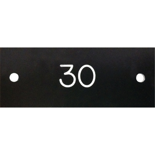 Locker Number Plates Distribution Industrielle GC