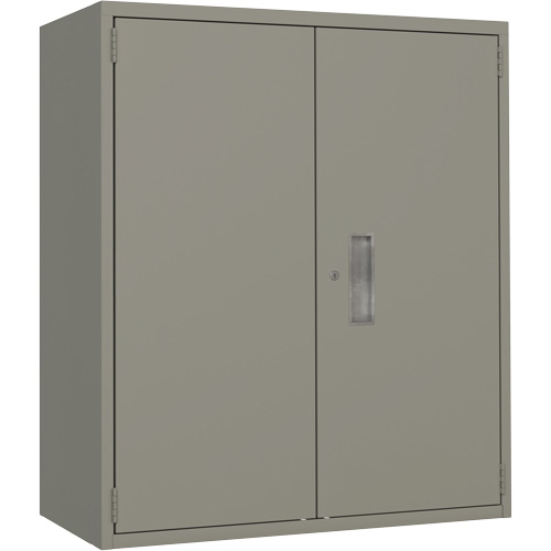 Lo-Boy Storage Cabinet, Steel, 2 Shelves, 40" H x 36" W x 18" D, Grey Distribution Industrielle GC
