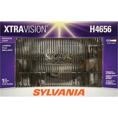 Phare automobile scell&eacute; XtraVision H4656, Halog&egrave;ne, 35 W/55 W, Blanc cass&eacute; Distribution Industrielle GC