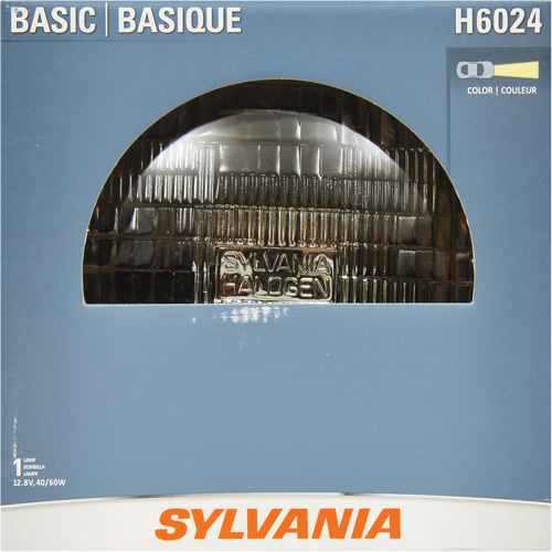 Phare automobile scell&eacute; de base H6024, 40 W, Blanc cass&eacute; Distribution Industrielle GC