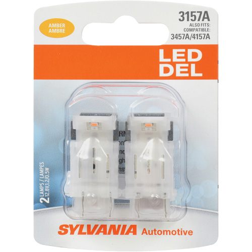 3157A Mini Automotive Bulb, LED, 0.5 W/12.8 W, Amber Distribution Industrielle GC