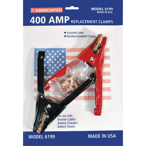 400 Amp Professional Heavy-Duty Booster Cable Clamps Distribution Industrielle GC