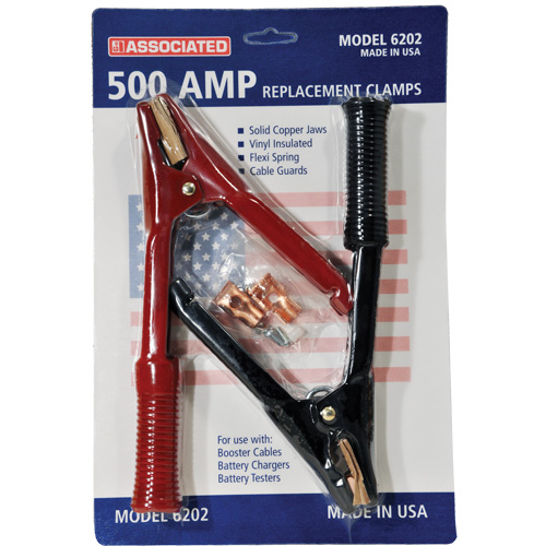500 Amp Professional Heavy-Duty Booster Cable Clamps Distribution Industrielle GC