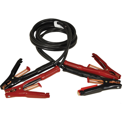 Super Heavy-Duty Booster Cable with Flexi-Spring Strain, 5 AWG, 500 A, 12' Cable Distribution Industrielle GC