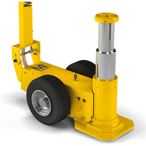 Mammut 2-Stage Jack, 88 Ton(s), Air Hydraulic Distribution Industrielle GC