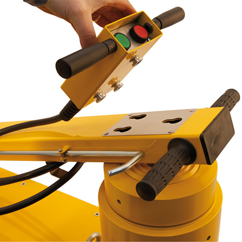 Cric Mammut, 110 tonnes, Air comprim&eacute;/hydraulique Distribution Industrielle GC