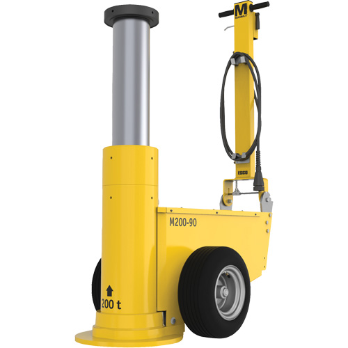 Cric Mammut, 200 tonnes, Air comprim&eacute;/hydraulique Distribution Industrielle GC
