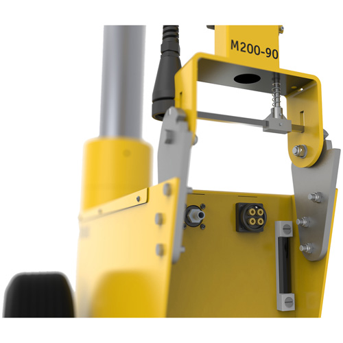 Cric Mammut, 200 tonnes, Air comprim&eacute;/hydraulique Distribution Industrielle GC