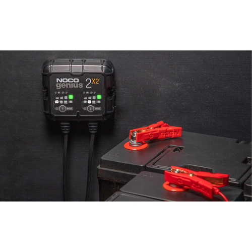Chargeur de batterie 2 sorties de 4 A Genius 2X2 Distribution Industrielle GC