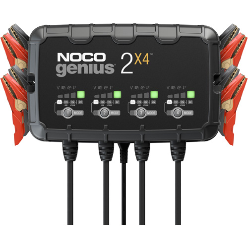Chargeur de batterie 4 sorties de 8 A Genius 2X4 Distribution Industrielle GC