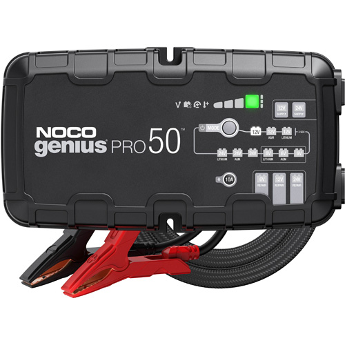 Genius&reg; Pro50 50-Amp Battery Charger Distribution Industrielle GC