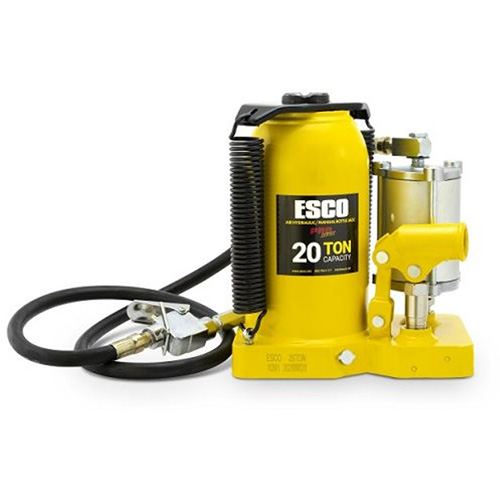 Cric-bouteille de s&eacute;rie Pro, 20 tonne(s), Air comprim&eacute;/hydraulique, 20" Hauteur &eacute;lev&eacute;e Distribution Industrielle GC