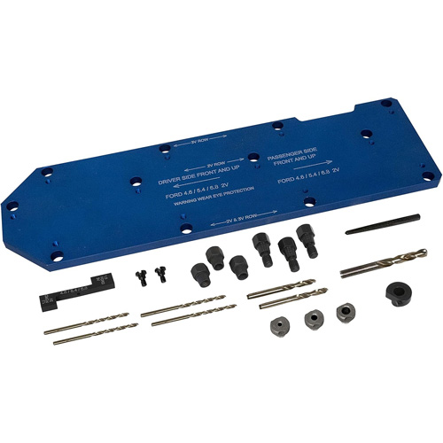 Manifold Drill Template for Ford 4.6L, 5.4L & 6.8L Distribution Industrielle GC
