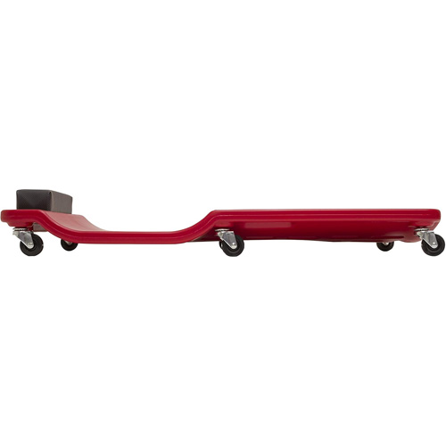 Red Low Profile Plastic Creeper Distribution Industrielle GC