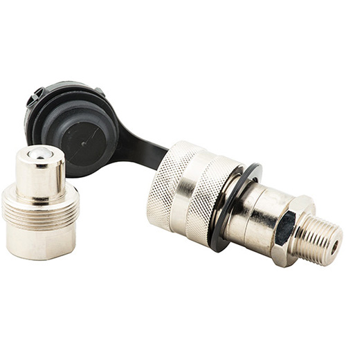 Jeu de raccords &agrave; d&eacute;bit &eacute;lev&eacute;, Acier, 3/8", NPTF femelle/NPTF m&acirc;le, 10 000 PSI Distribution Industrielle GC