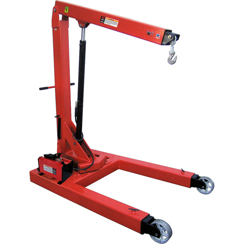 Air Hydraulic Floor Crane, 6000 lbs. (3 tons) Capacity Distribution Industrielle GC