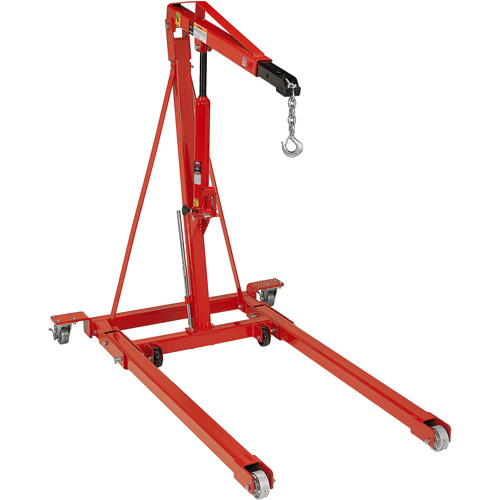 Folding Engine Crane, 2500 lbs. (1.25 tons) Capacity Distribution Industrielle GC