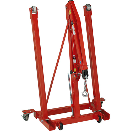 Folding Engine Crane, 2500 lbs. (1.25 tons) Capacity Distribution Industrielle GC