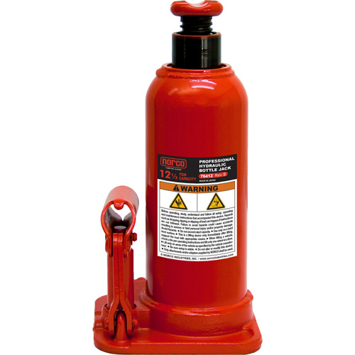 Bottle Jack, 12.5 Ton(s), Manual Hydraulic, 18-561/625" Raised Height Distribution Industrielle GC